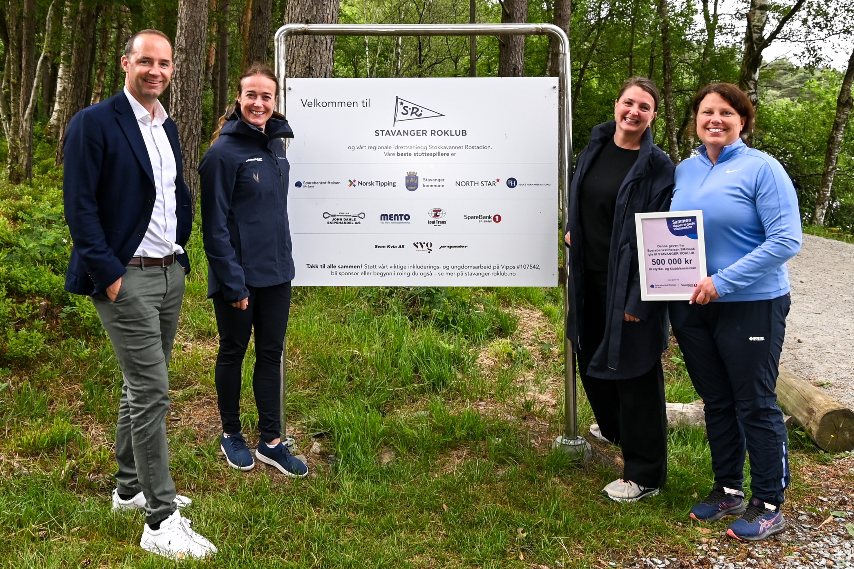 TUSEN TAKK for gaven, Sparebankstiftelsen SR-Bank!